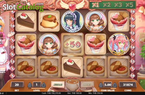 Скрин4. Magic Maid Cafe слот