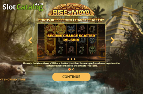 Скрин2. Rise of Maya слот