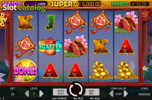 Скрин2. Gold Money Frog слот