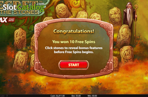Скрин5. Secret of the Stones MAX слот