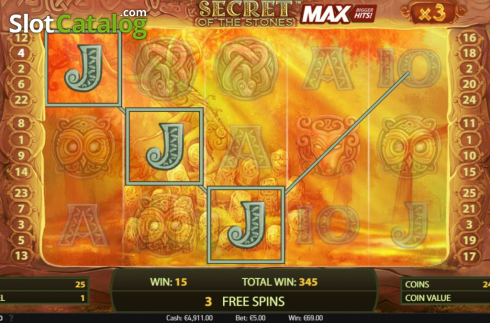 Скрин8. Secret of the Stones MAX слот
