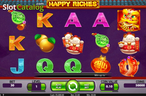 Скрин4. Happy Riches слот