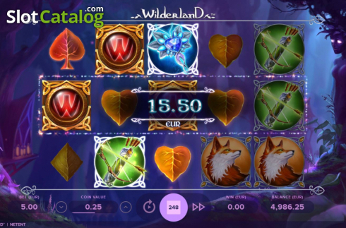 Скрин4. Wilderland слот