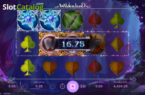 Скрин6. Wilderland слот