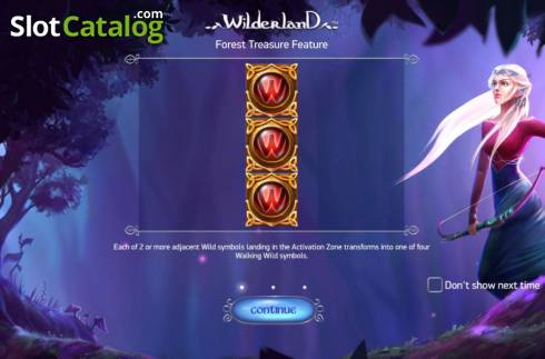 Скрин2. Wilderland слот