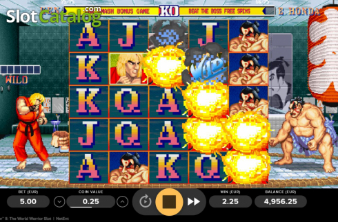 Скрин5. Street Fighter 2: The World Warrior слот
