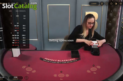 Скрин5. Perfect Blackjack (NetEnt) слот