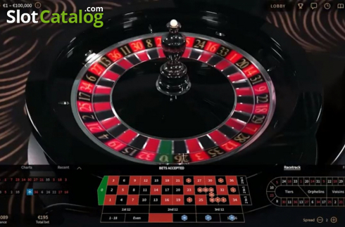 Скрин3. VIP Roulette (NetEnt) слот