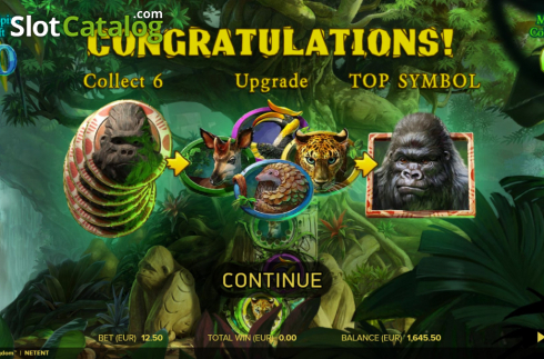 Скрин5. Gorilla Kingdom слот