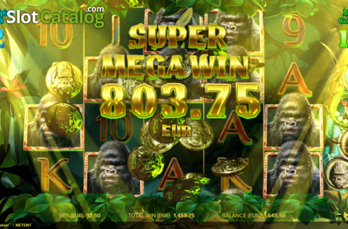 Скрин6. Gorilla Kingdom слот