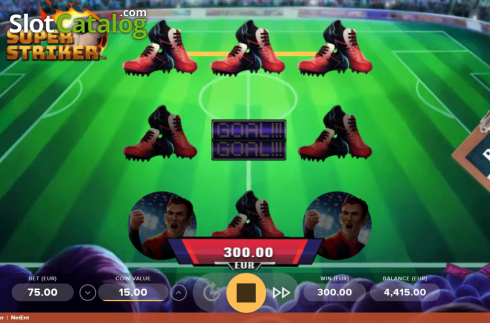 Скрин4. Super Striker слот