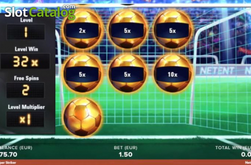 Скрин5. Super Striker слот