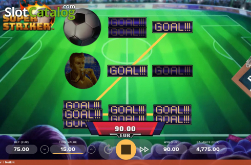 Скрин3. Super Striker слот
