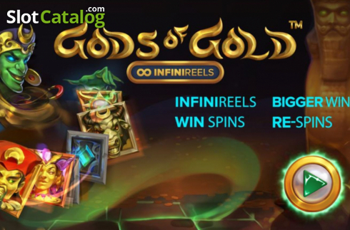 Скрин2. Gods of Gold Infinireels (Годс оф Голд Инфинитирилс) слот