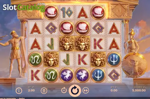 Скрин3. Parthenon: Quest for Immortality слот