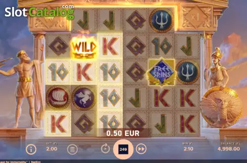 Скрин4. Parthenon: Quest for Immortality слот