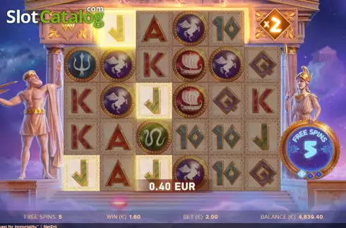Скрин7. Parthenon: Quest for Immortality слот