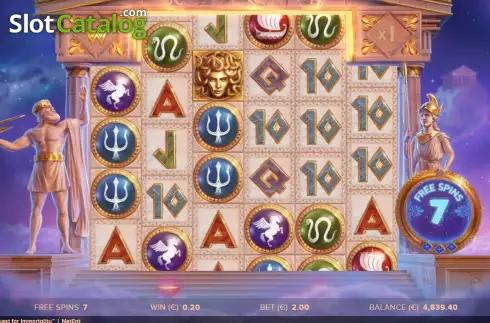 Скрин6. Parthenon: Quest for Immortality слот
