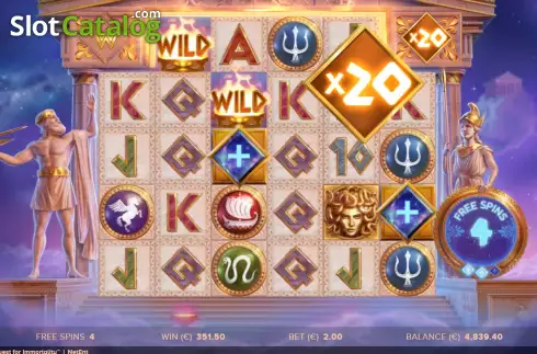 Скрин8. Parthenon: Quest for Immortality слот