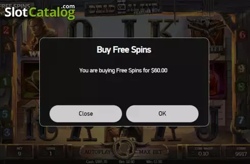 Скрин5. Dead Or Alive 2 Feature Buy слот