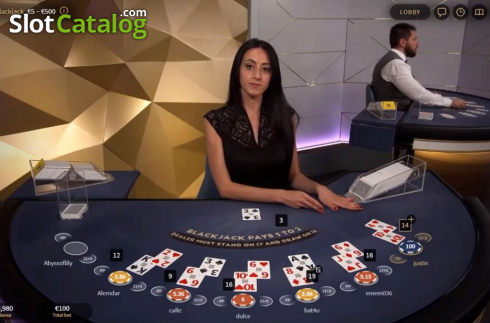 Скрин3. Blackjack Black Gold слот