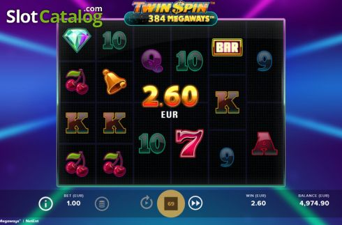 Скрин3. Twin Spin Megaways слот