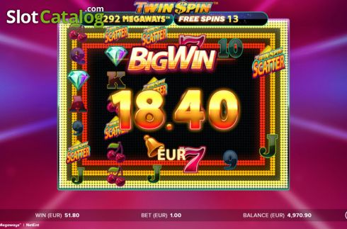 Скрин6. Twin Spin Megaways слот