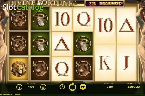 Скрин3. Divine Fortune Megaways слот