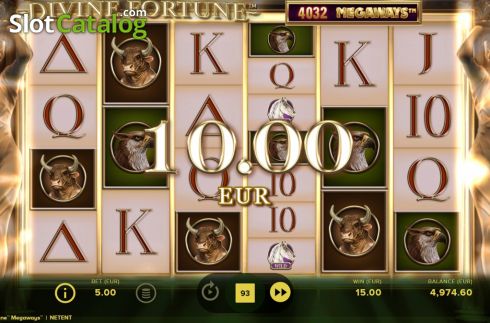 Скрин4. Divine Fortune Megaways слот