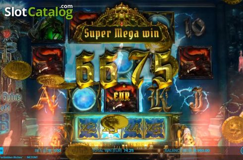 Скрин4. Dark King Forbidden Riches слот