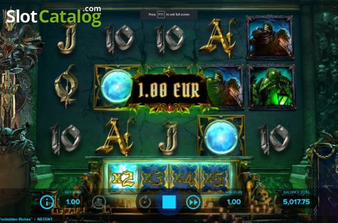 Скрин5. Dark King Forbidden Riches слот
