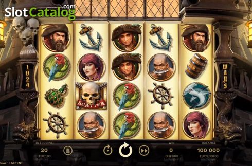 Скрин2. Rage of the Seas слот