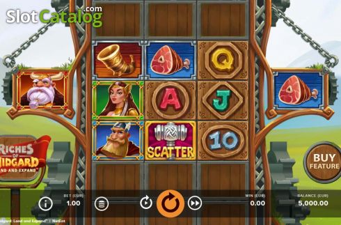 Скрин2. Riches of Midgard: Land and Expand слот
