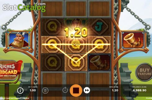 Скрин3. Riches of Midgard: Land and Expand слот