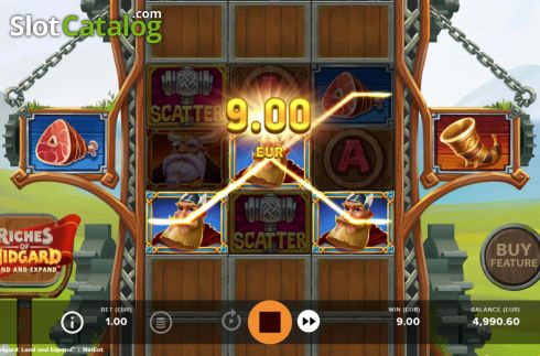 Скрин4. Riches of Midgard: Land and Expand слот