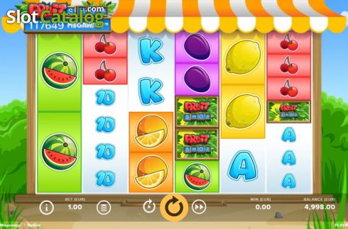 Скрин3. Fruit Shop Megaways слот