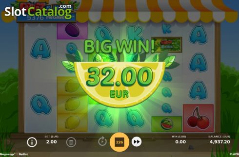 Скрин5. Fruit Shop Megaways слот