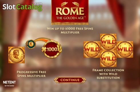 Скрин3. Rome The Golden Age слот