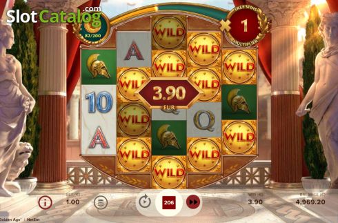 Скрин8. Rome The Golden Age слот