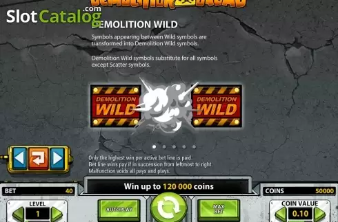 Скрин7. Demolition Squad слот