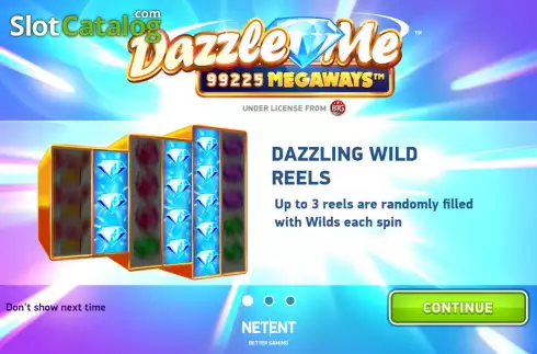 Скрин2. Dazzle Me Megaways слот