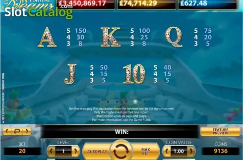 Скрин6. Mega fortune dreams слот