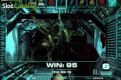 Скрин6. Aliens (NetEnt) слот