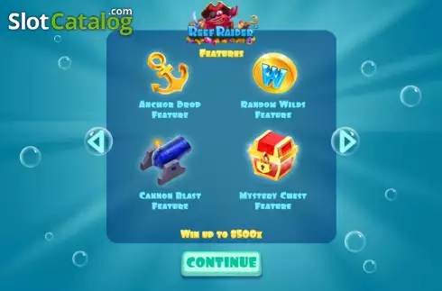 Скрин2. Reef Raider слот