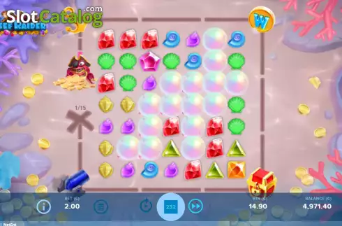 Скрин5. Reef Raider слот
