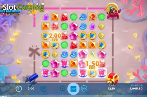 Скрин6. Reef Raider слот
