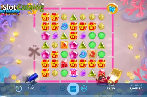 Скрин8. Reef Raider слот