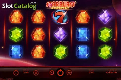 Скрин3. Starburst XXXtreme слот
