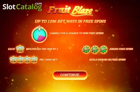 Скрин2. Fruit Blaze слот