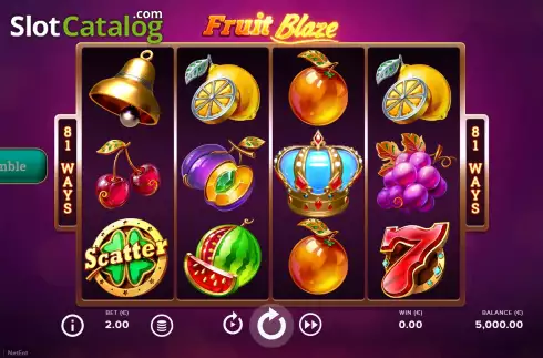 Скрин3. Fruit Blaze слот